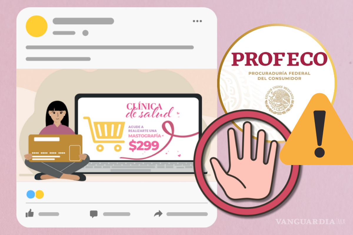 Profeco alerta sobre promociones engañosas de mastografías durante octubre