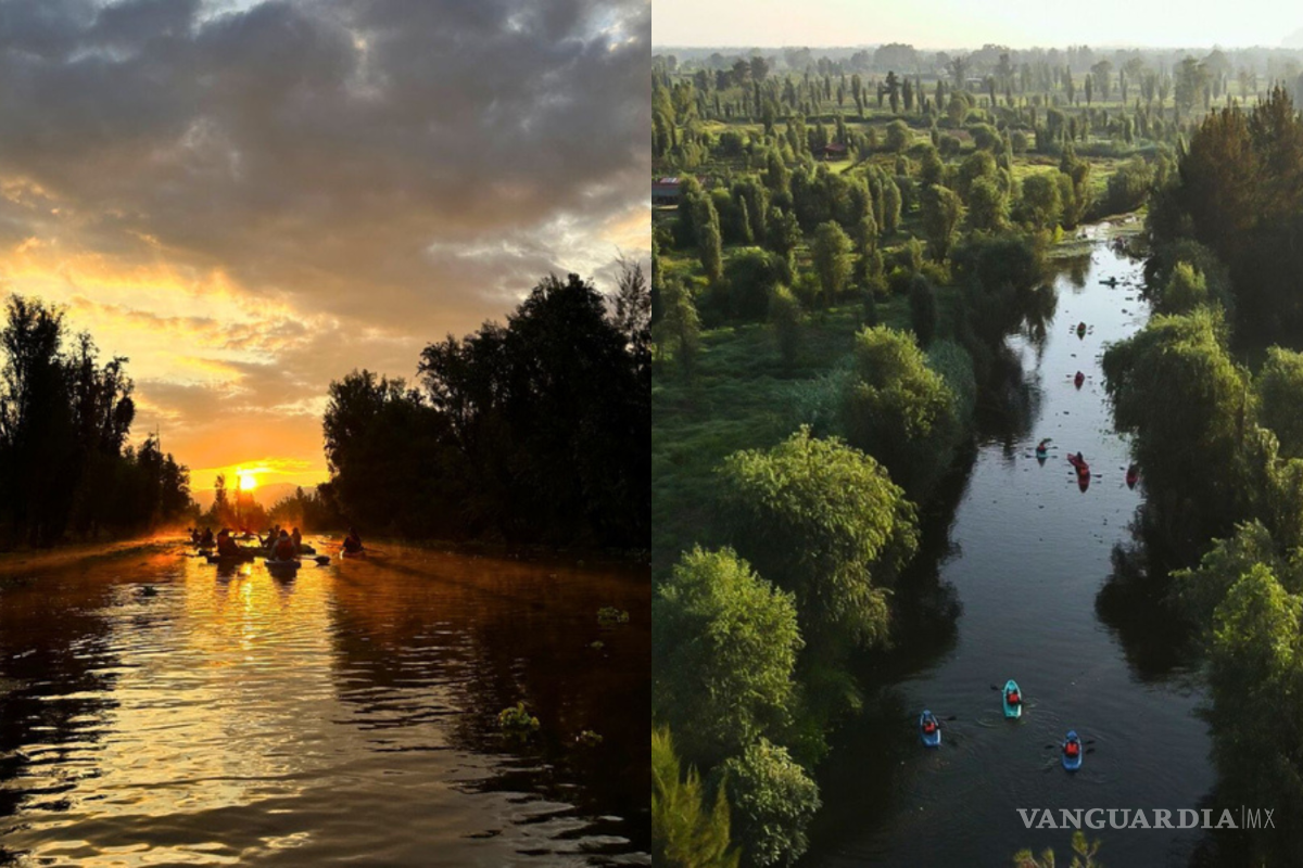 CDMX: ¿Sin planes para este fin de semana? Amanecer, kayak y Xochimilco es la respuesta