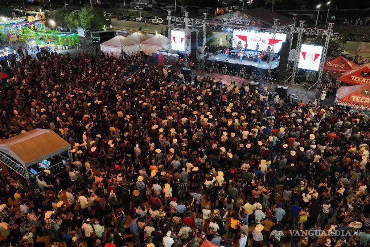 Más de 100 mil personas han asistido a conciertos y eventos organizados en la Feria de Monclova