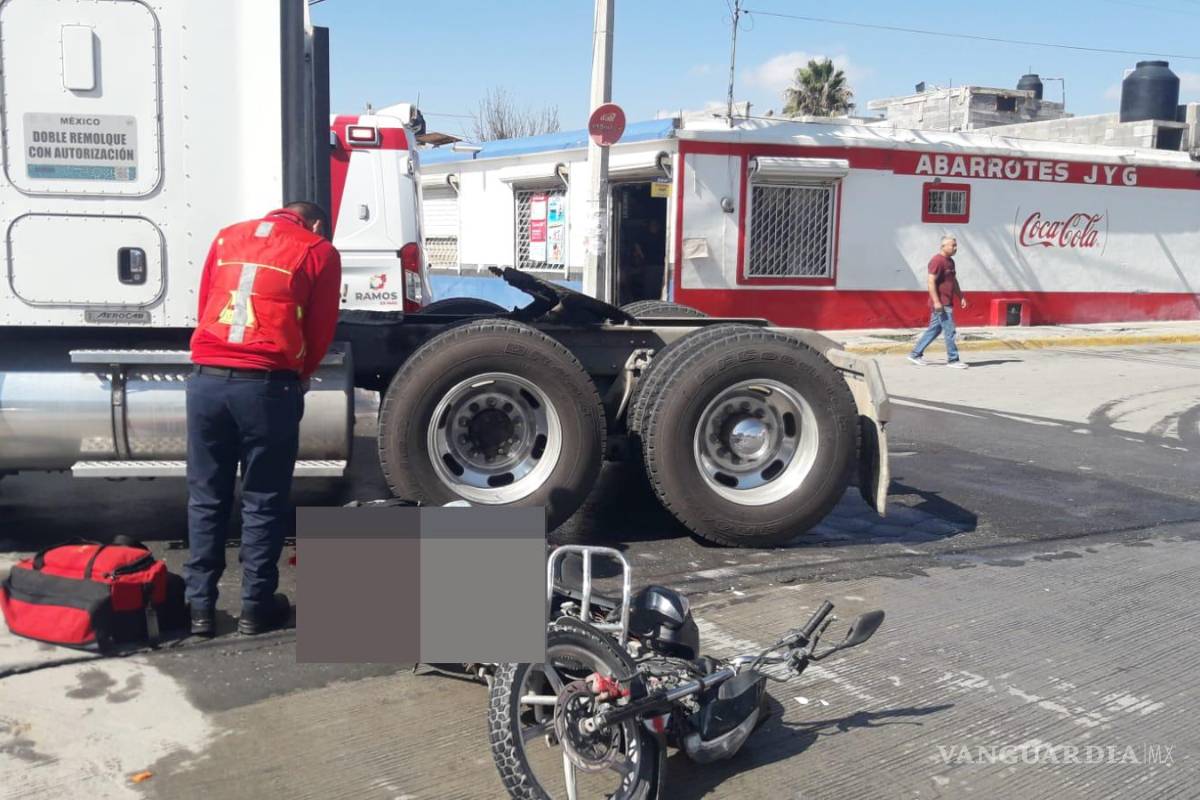No soporta las heridas y fallece en el hospital motociclista arrollado ayer en Ramos Arizpe