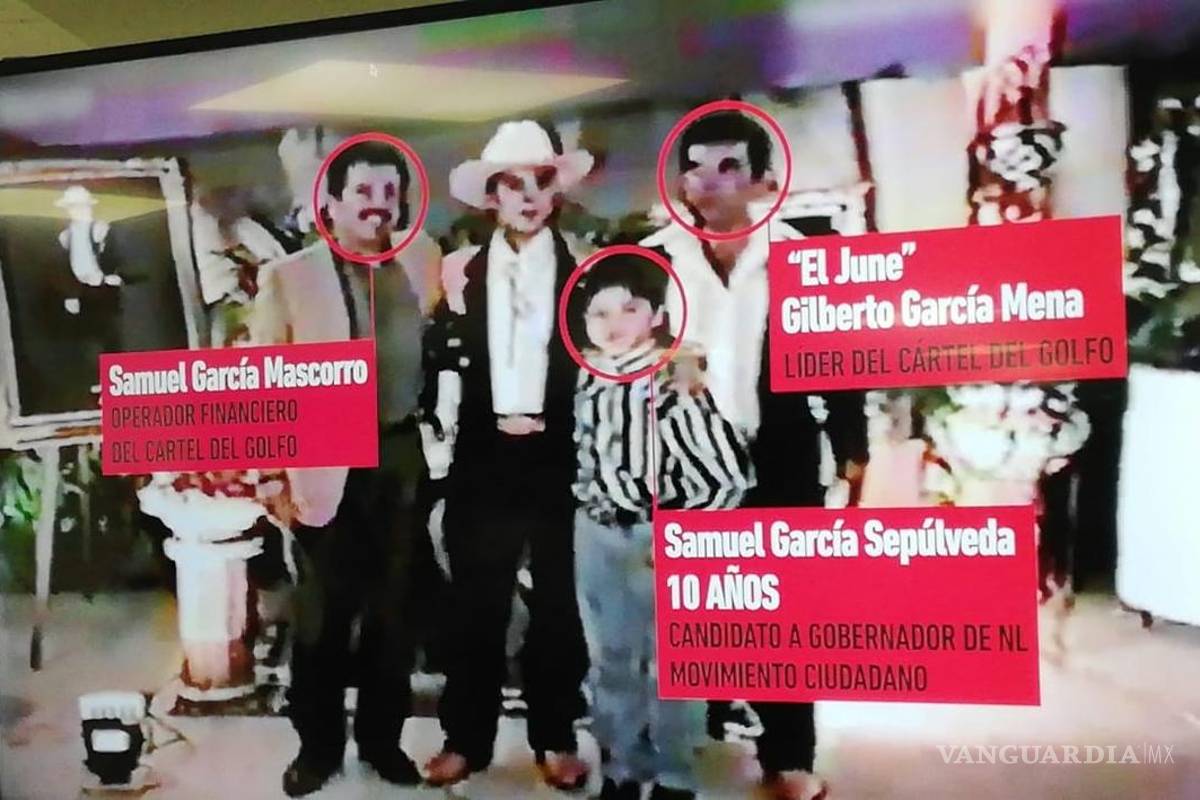 De la Garza revela video de Samuel García y su familia con líder del Cártel Del Golfo