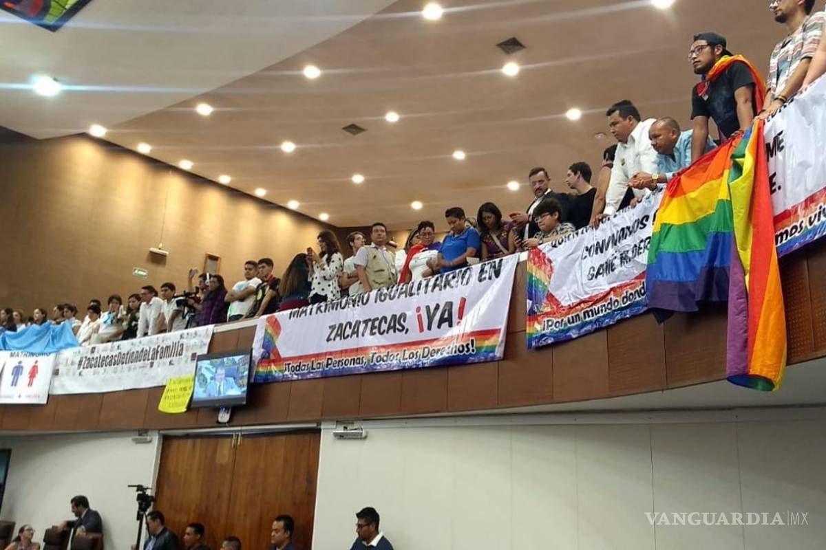 Congreso de Zacatecas rechaza el matrimonio igualitario