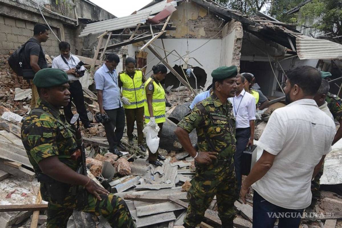 Capturan a 8 sospechosos de atentados en Sri Lanka