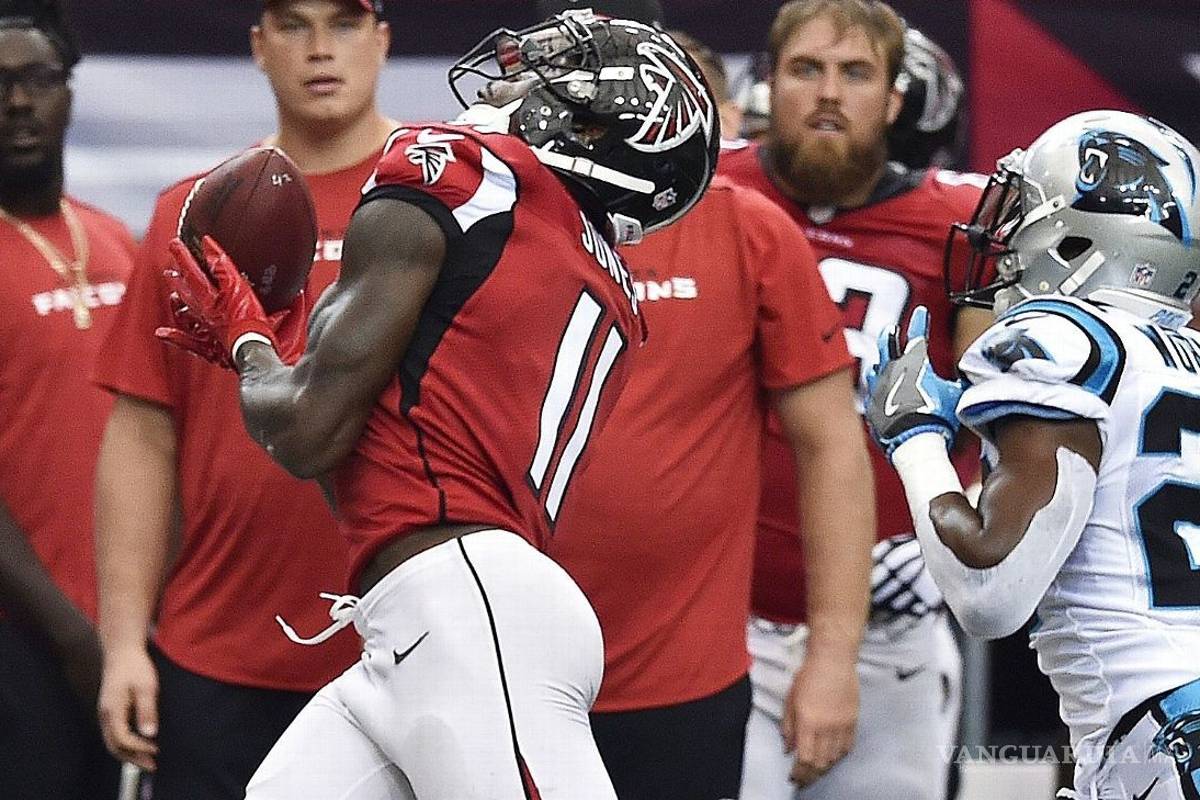 Julio Jones establece récord de franquicia con los Atlanta Falcons