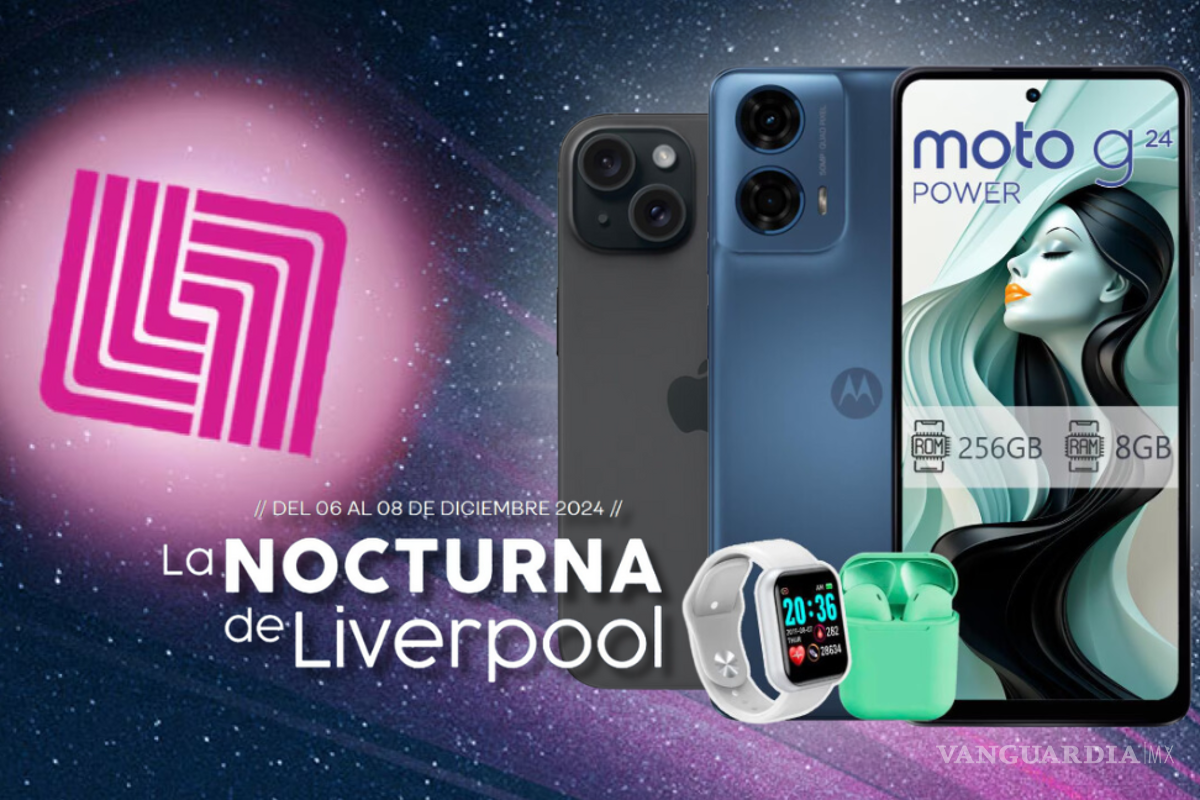 ¡Ya inició la Venta Nocturna de Liverpool 2024! Estos son los celulares con las mejores ofertas y descuentos