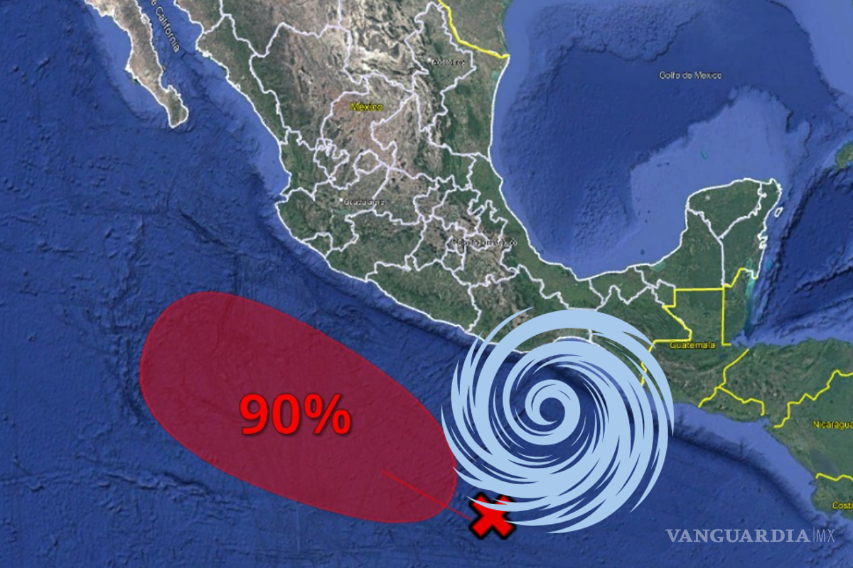 Sistema ciclónico amenaza costas de Oaxaca y Guerrero; podría convertirse en ciclón tropical Alvin esta semana