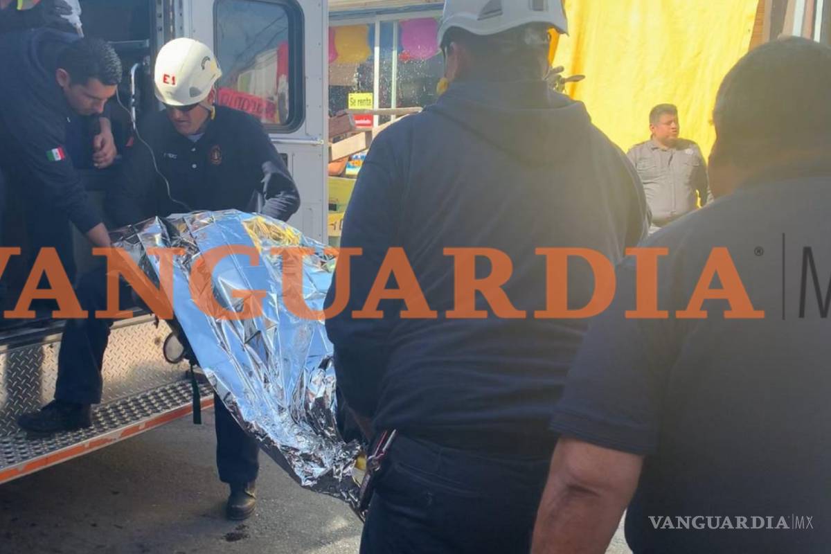 Pintor recibe fuerte descarga eléctrica en zona centro de Saltillo