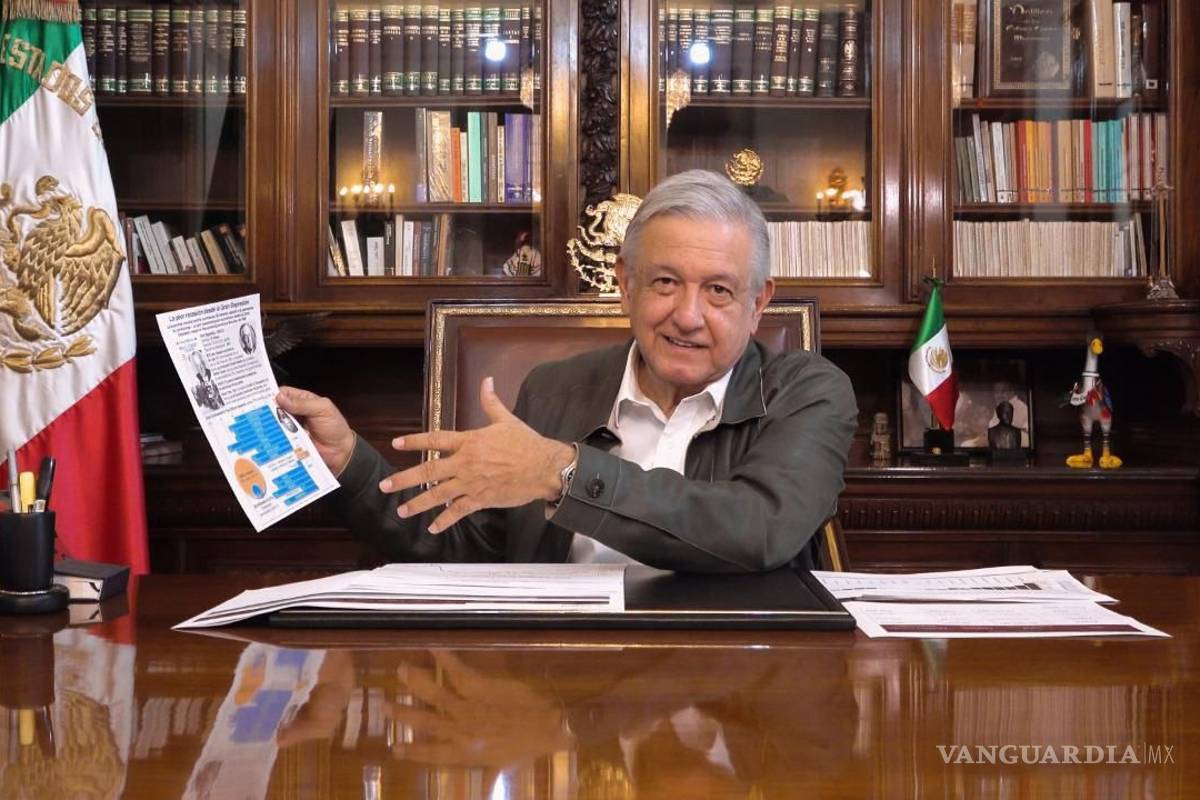 Llama AMLO a ahorrar ante la crisis económica