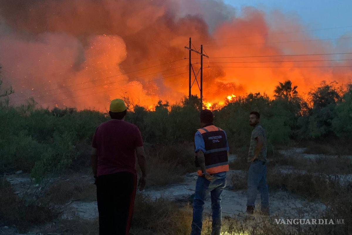 Incendios en Frontera, Coahuila son provocados; asegura Protección Civil Municipal