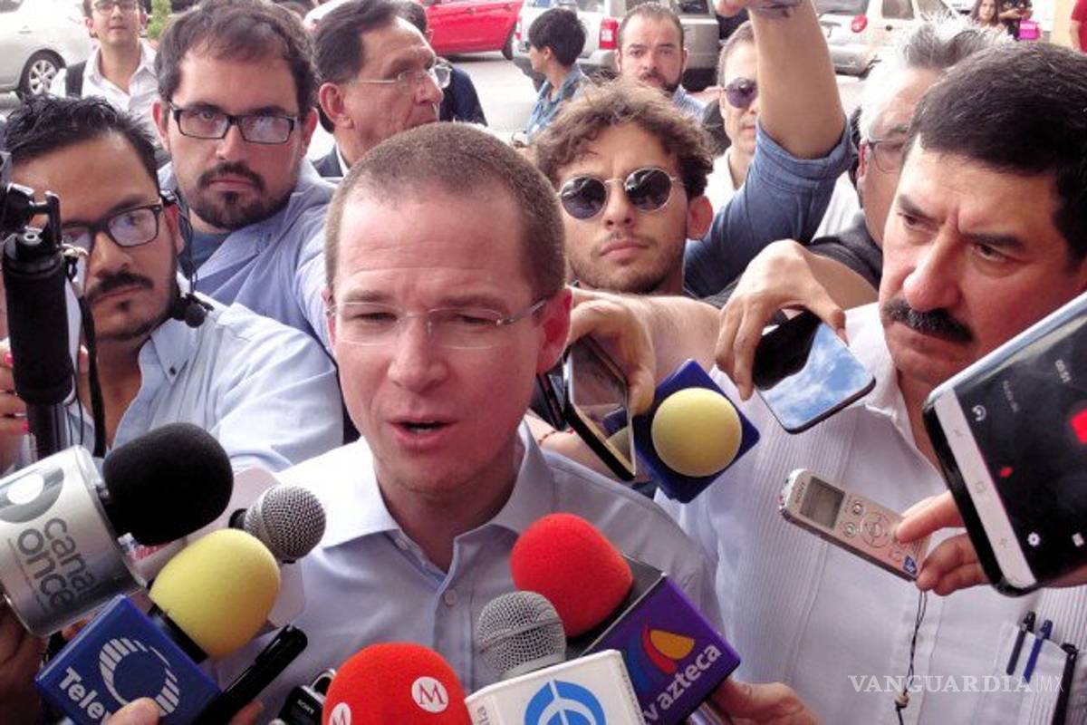 AMLO ofreció a Peña Nieto cuidarle las espaldas: Ricardo Anaya