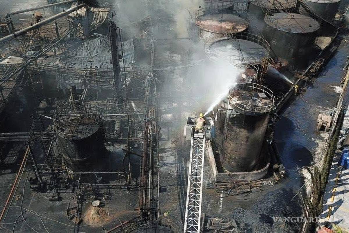 Incendio de gran magnitud en Santa Catarina, NL, deja dos muertos