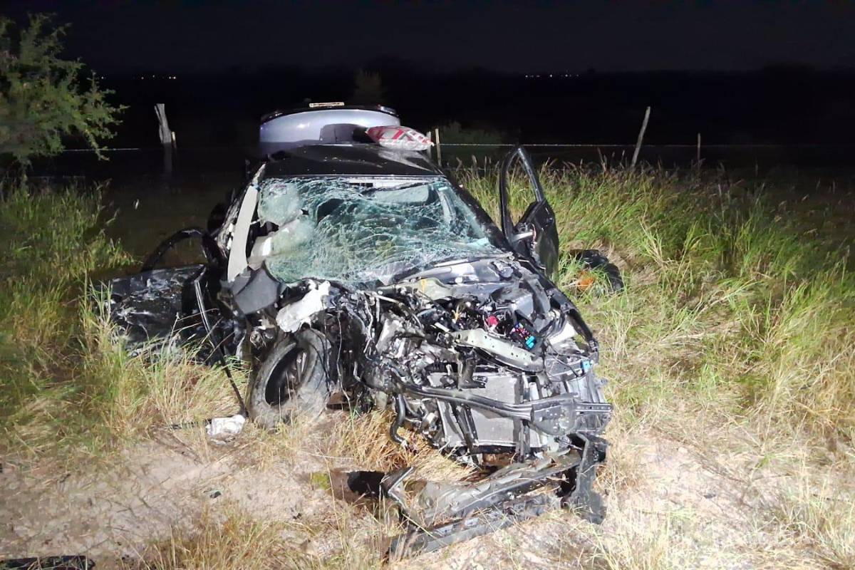 Sacerdote de la Diócesis de Saltillo sufre fuerte accidente en la carretera 57; se encuentra fuera de peligro