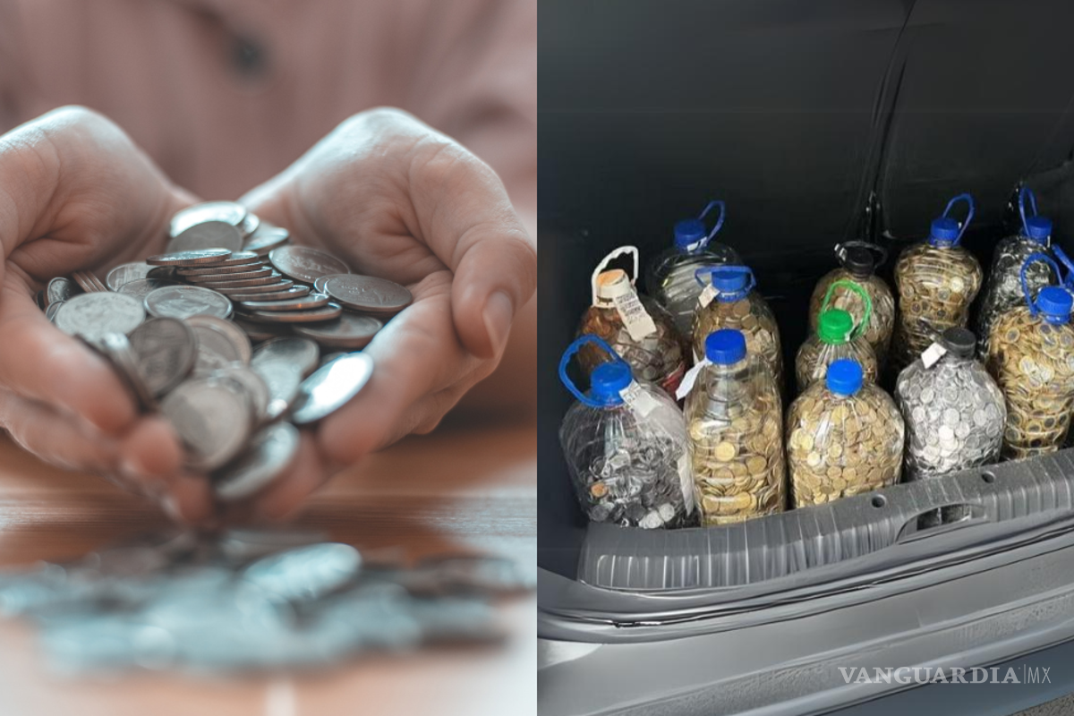 Hombre lleva casi 60 mil pesos en MONEDAS para comprar un auto y se vuelve viral