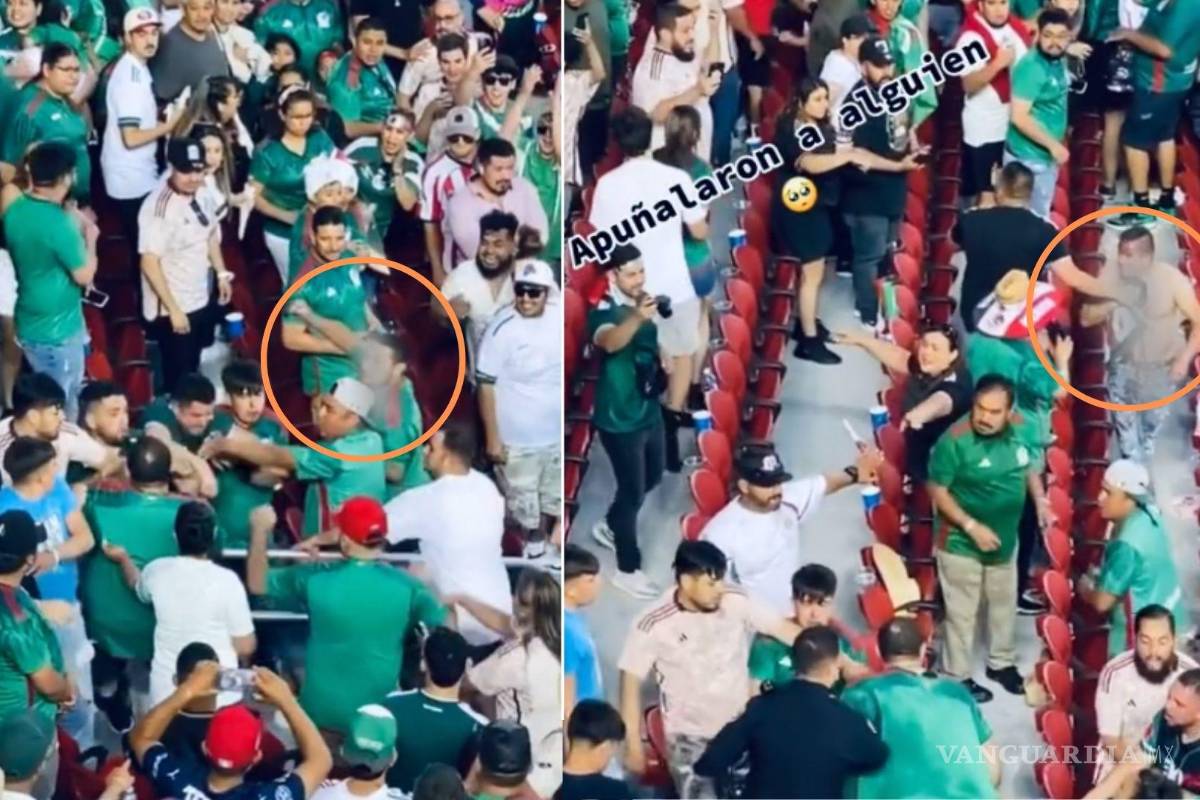 México vs Qatar se mancha de sangre: aficionado mexicano es apuñalado durante partido (video)