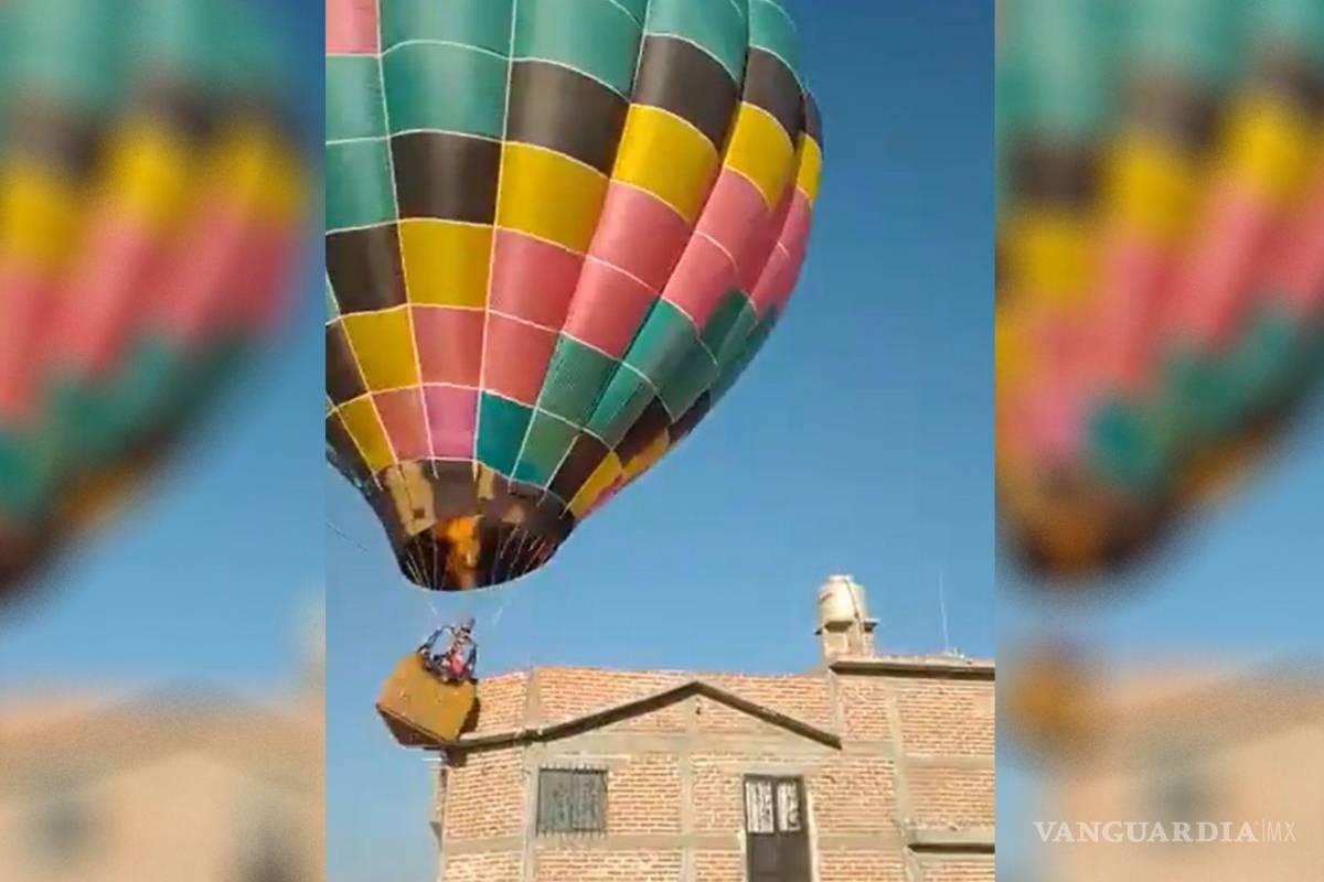 Globo de FIG impacta contra casa y tira tinaco en León, Guanajuato
