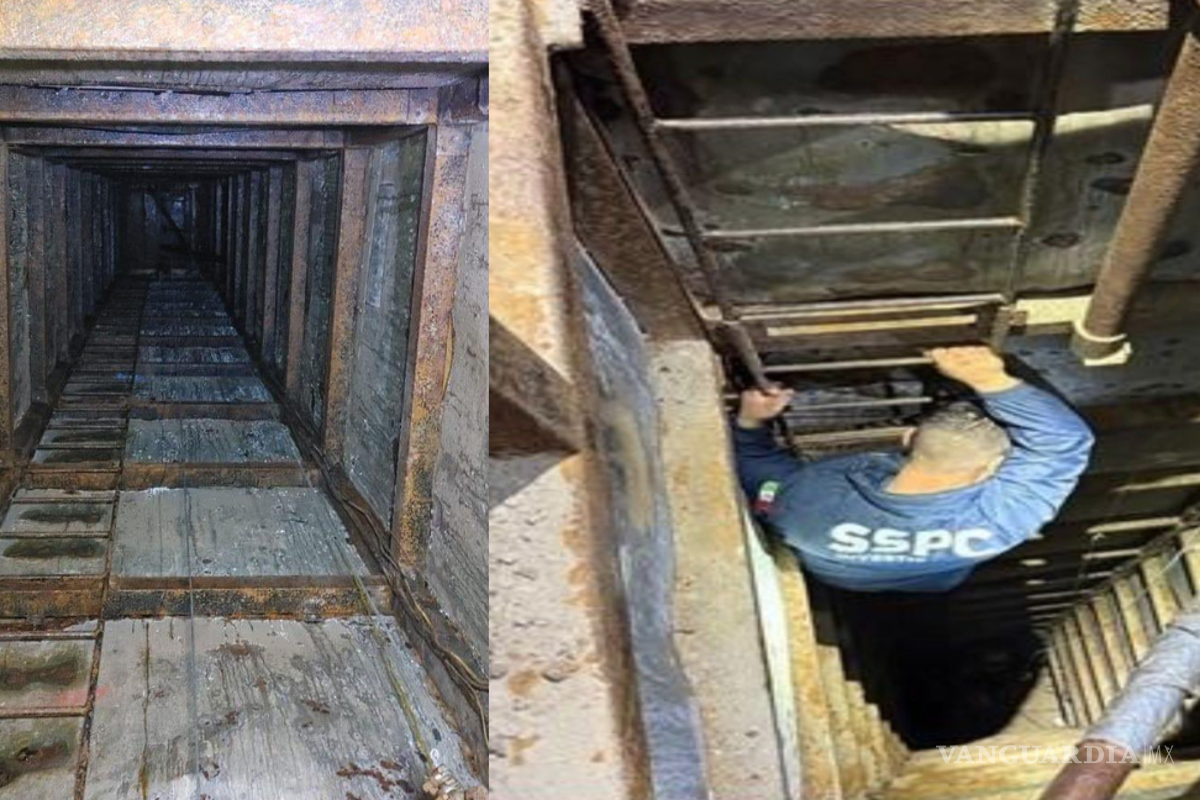 Descubren túnel de 600 metros entre Tijuana y San Diego utilizado para narcotráfico