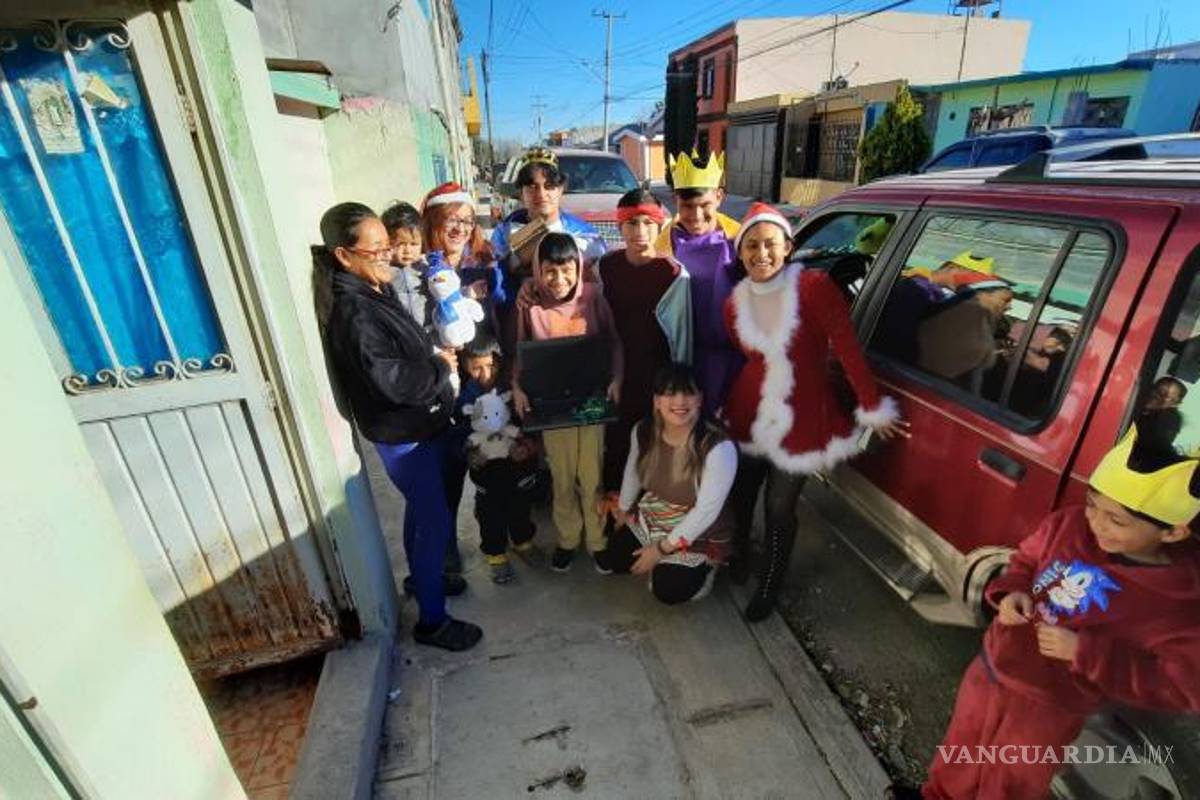 $!Acordes a los tiempos está este grupo de menores, gracias al equipo recibido.