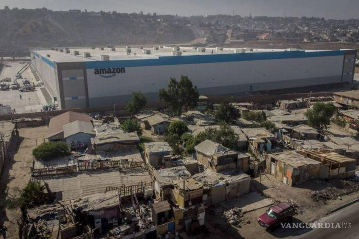Amazon tendrá centro de distribución en Tijuana... junto a casas de cartón