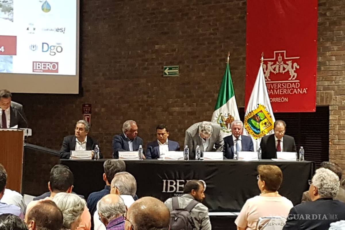 Insiste Jorge Zermeño en traer agua de las presas para potabilizarla