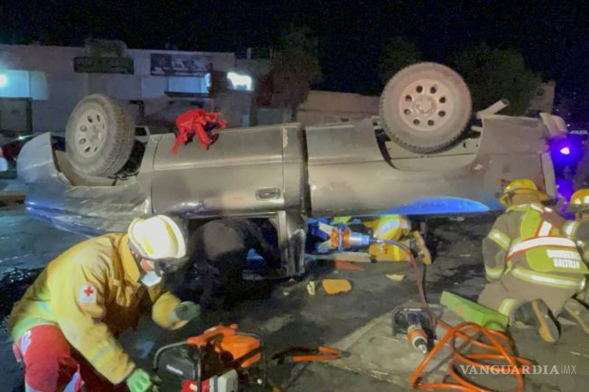 Fin de semana rojo en Saltillo: tres muertos y varios lesionados en accidentes de alto impacto