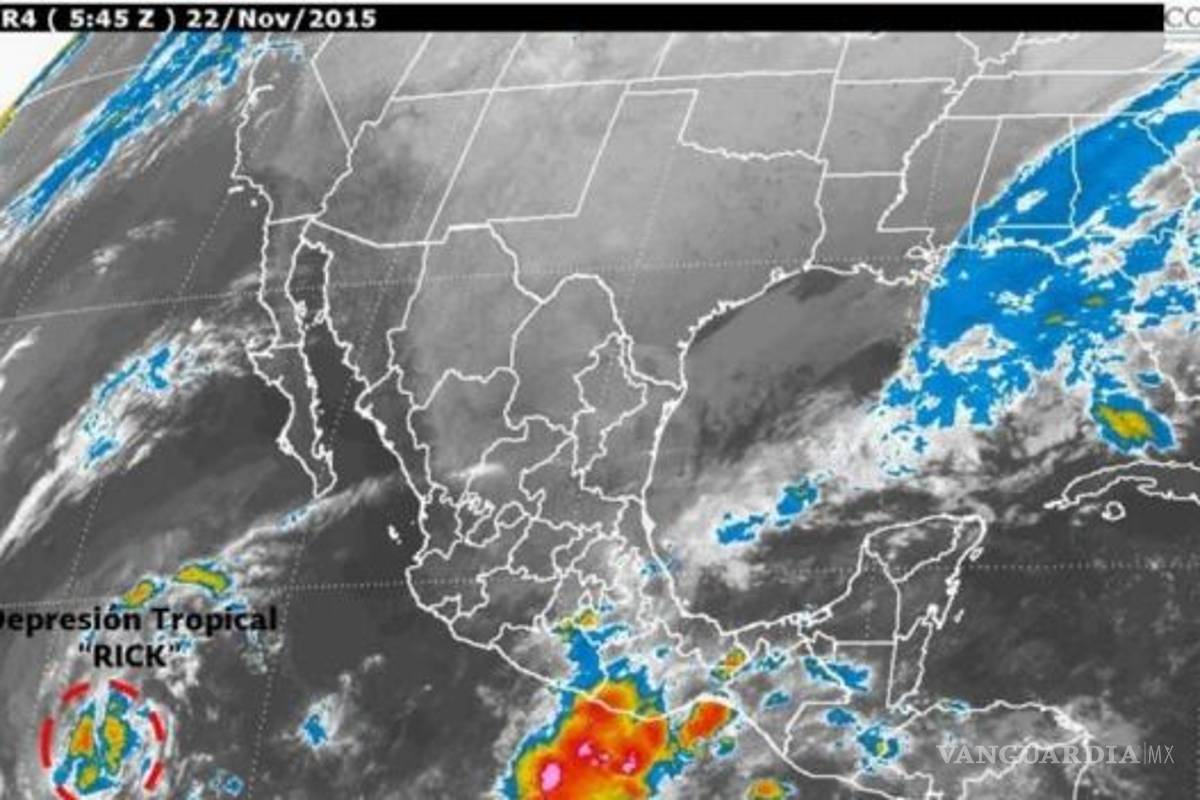 Se degrada Rick a depresión tropical