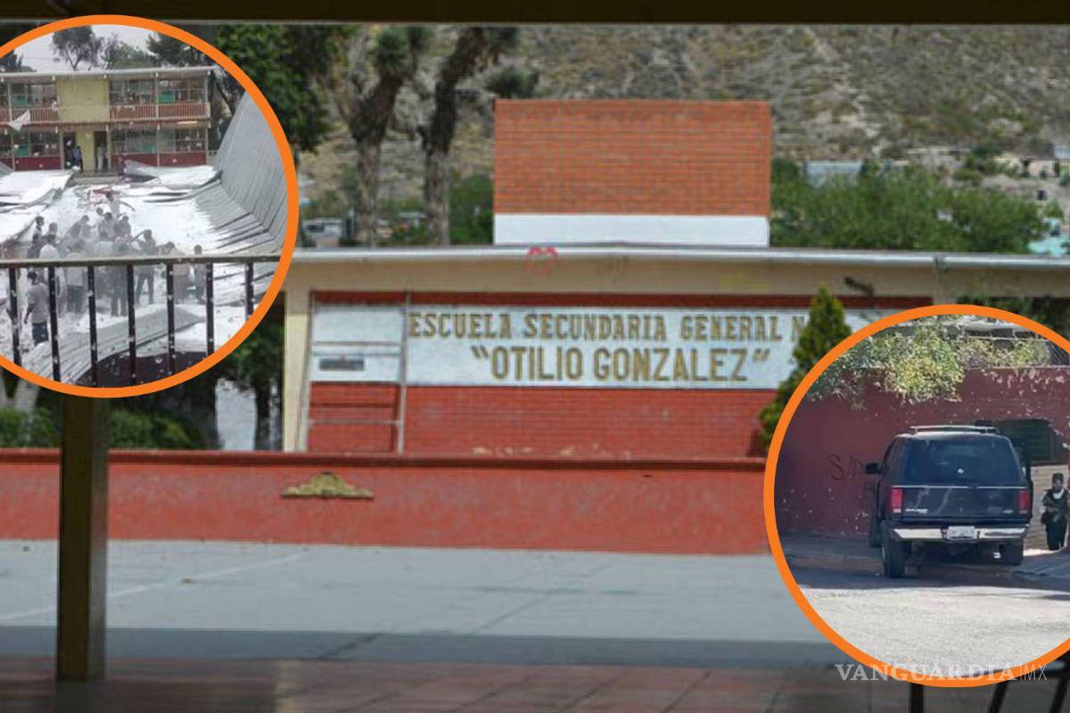 Tres sucesos mortales en la Secundaria #5 de Saltillo, donde ayer falleció prensado un joven