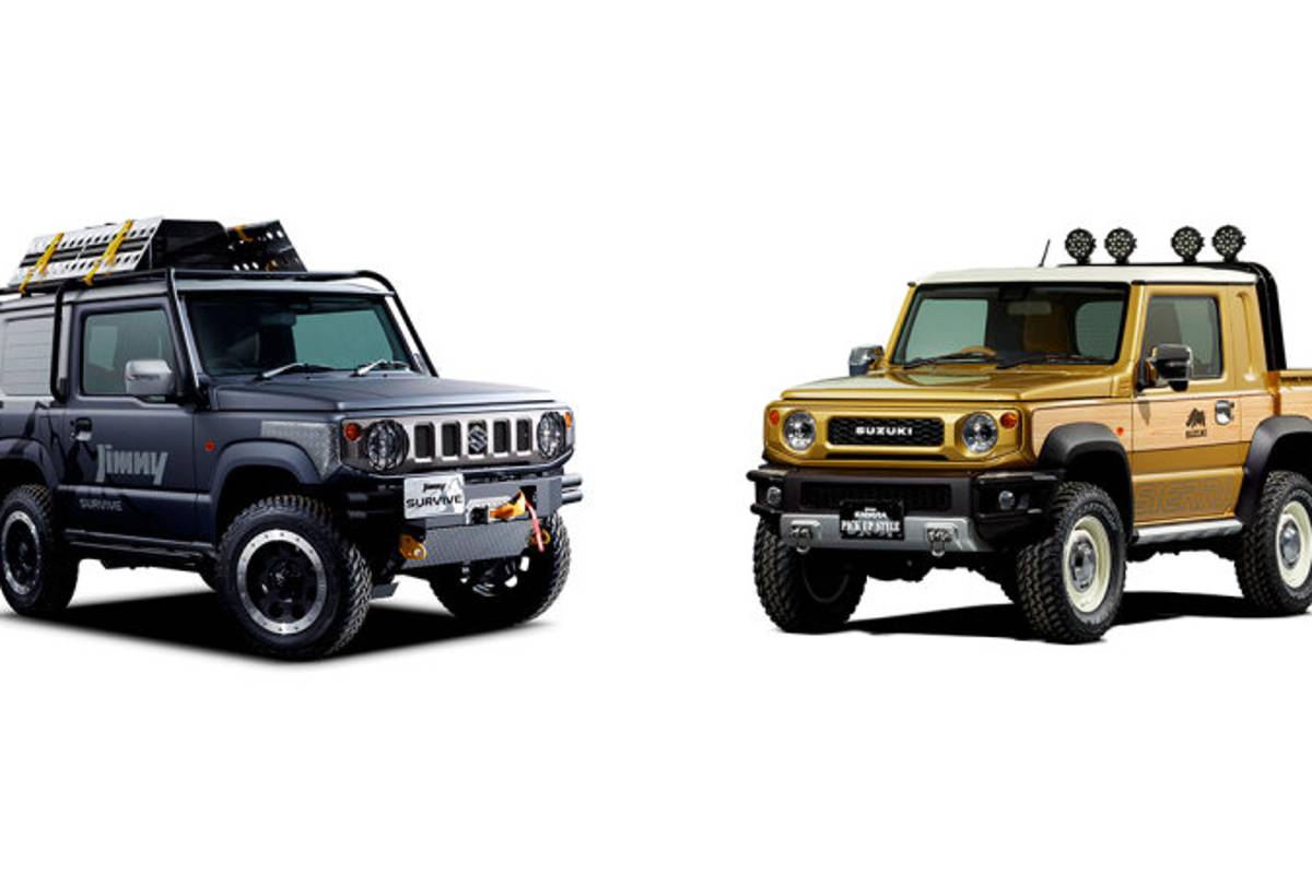 Suzuki prepara versiones pick up y todoterreno del Jimny