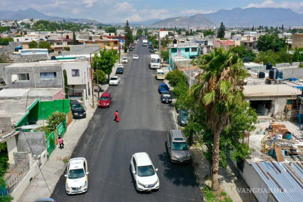 Concluye recarpeteo en calle Francisco Zarco, en Saltillo