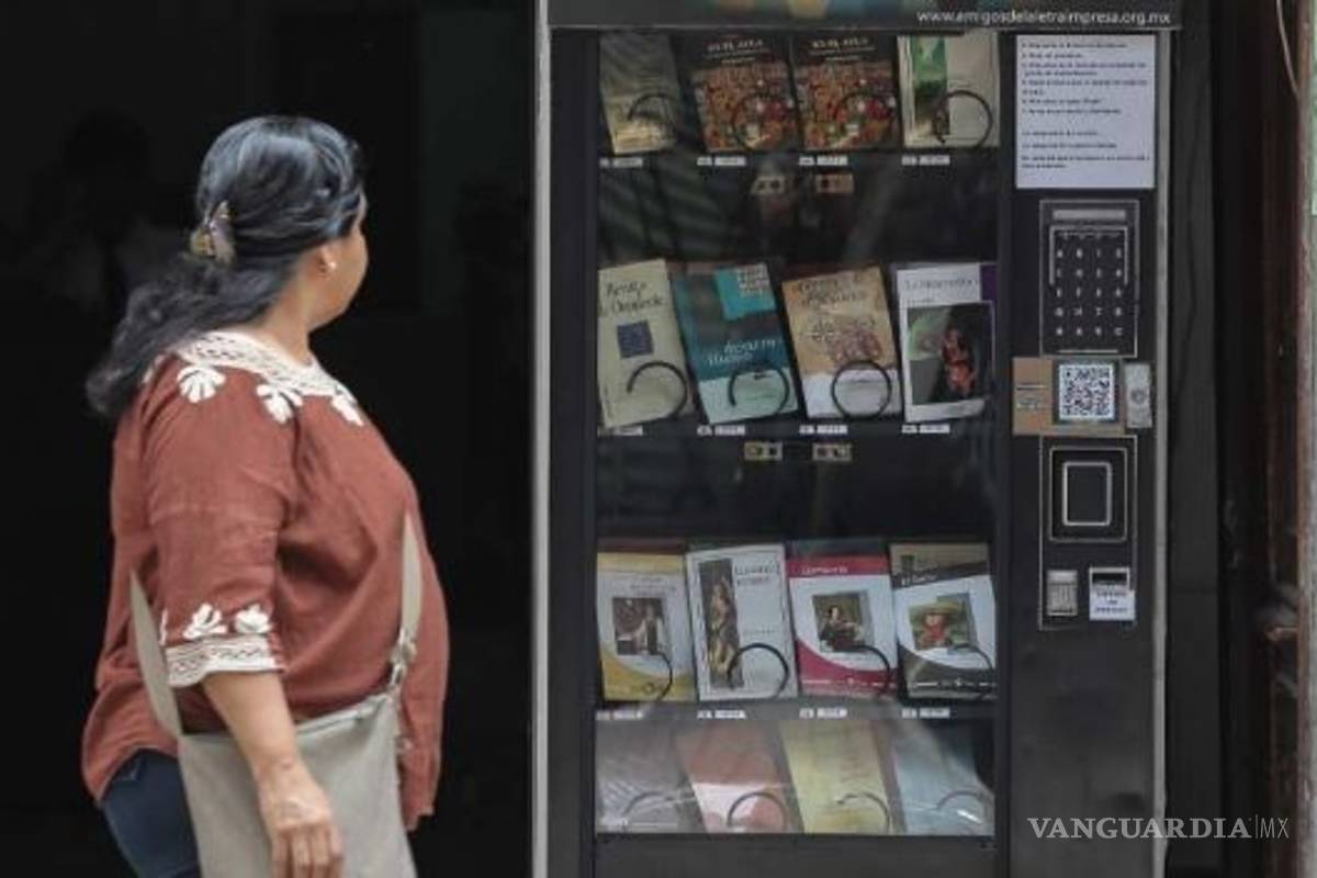 Máquinas expendedoras de literatura