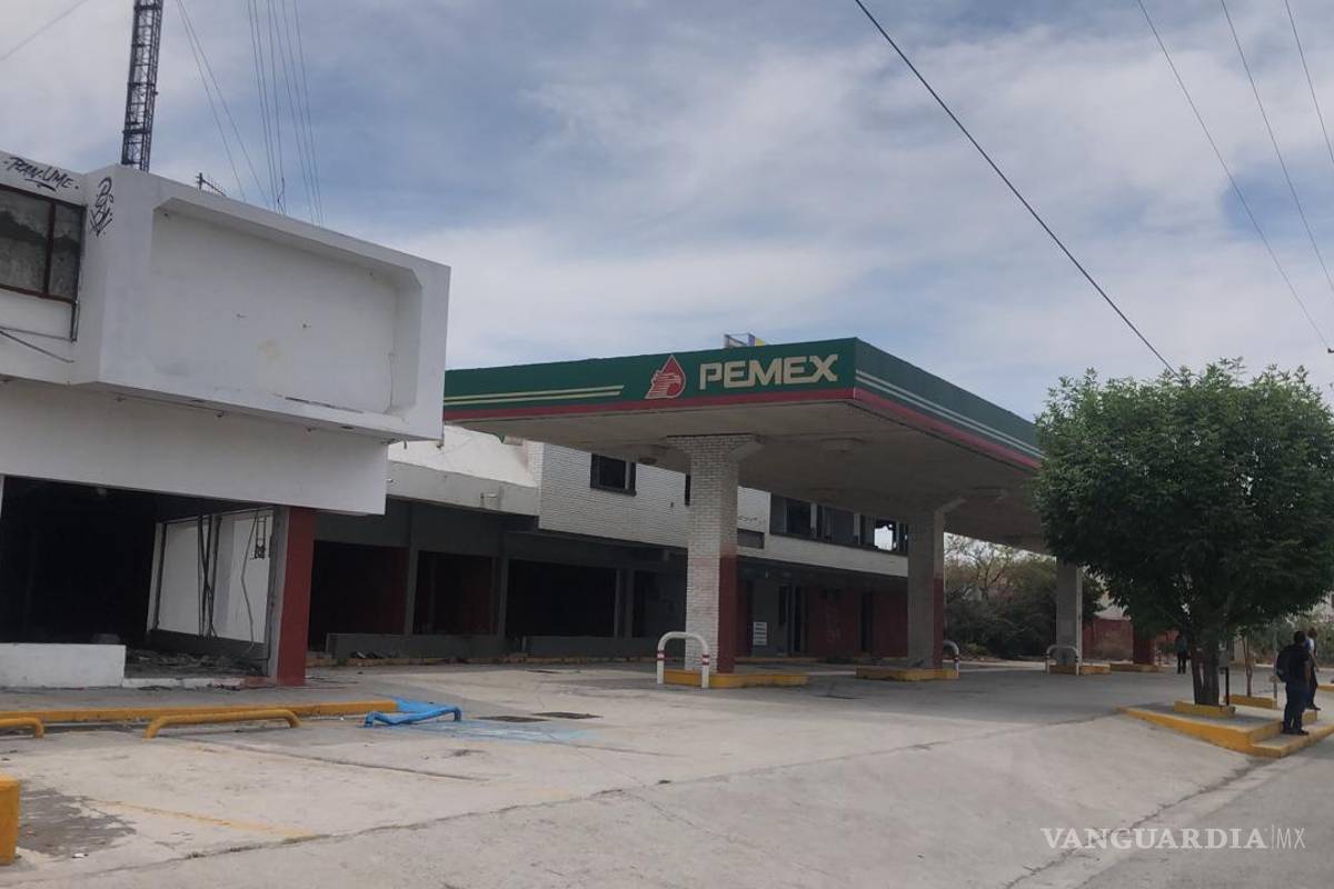 La estación con gasolina más barata en Saltillo, según el Gobierno Federal… está abandonada