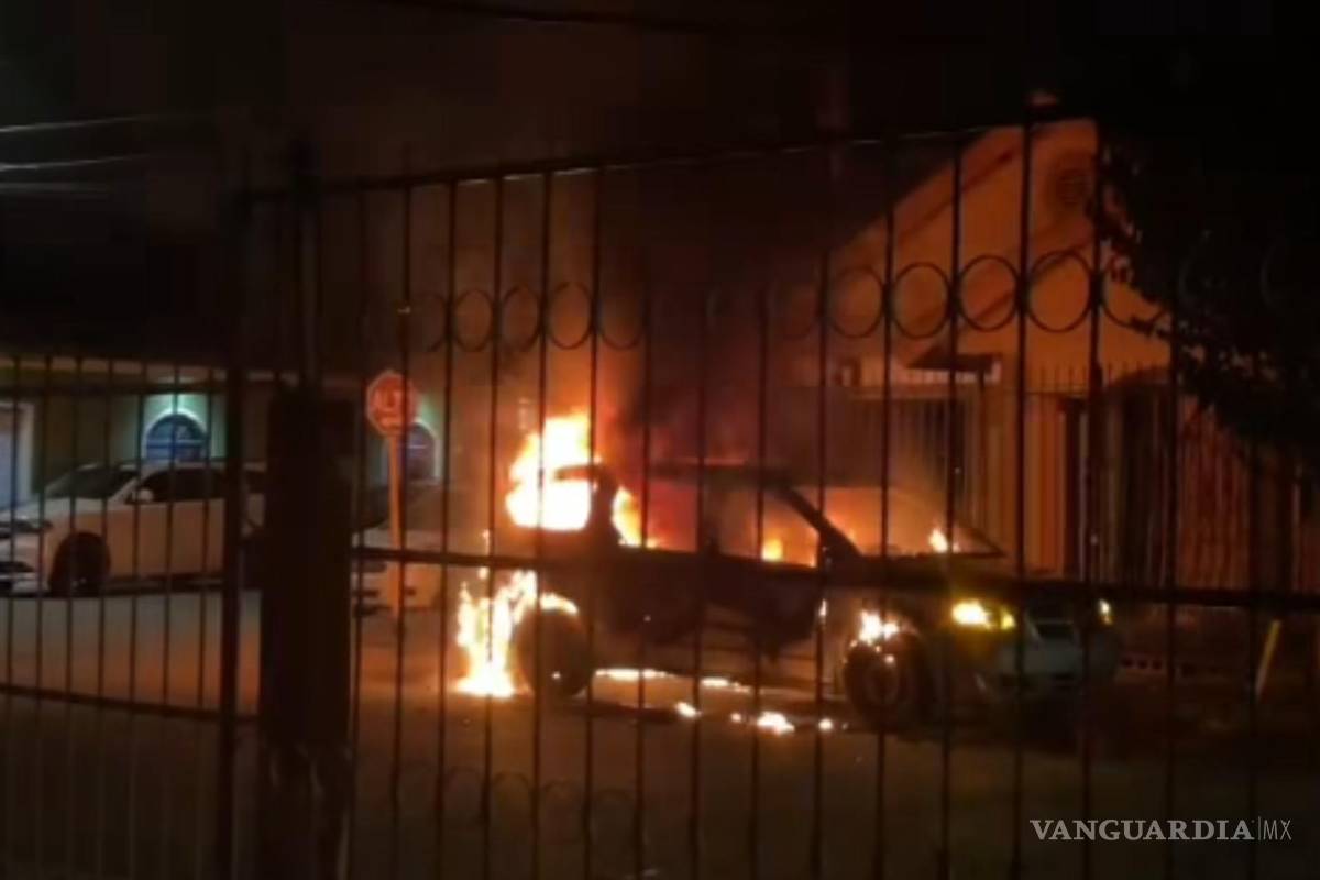Quema hijastro camioneta de su padrastro en Piedras Negras; denuncian acto intencional