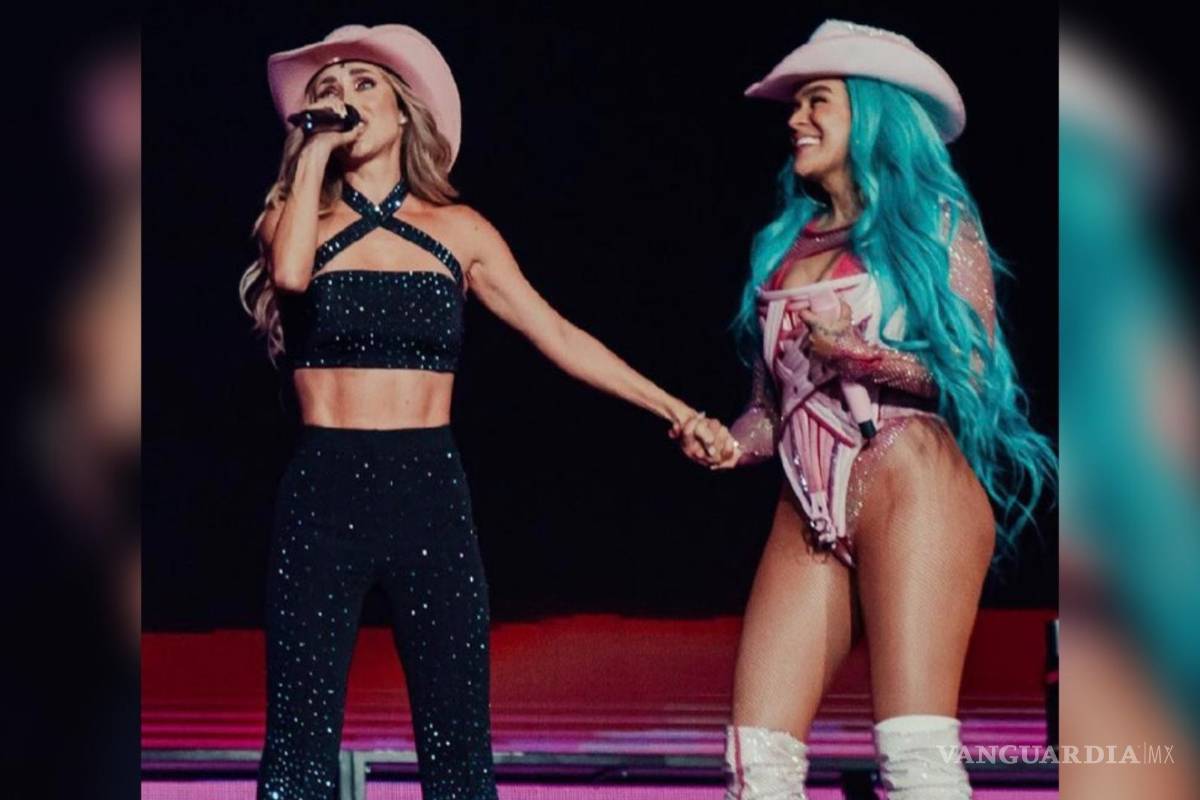 “Vamos a llorar juntos esta noche”, sorprende Karol G y Anahí cantando “Sálvame”