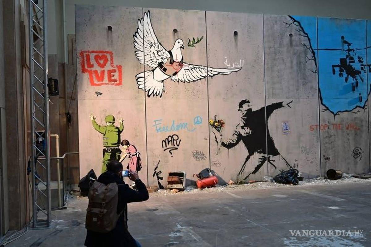 ‘Invadirá’ la crítica social y obra de Bansky a México