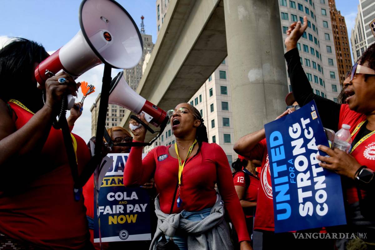 ‘No estamos para bobadas’, huelga entra a fase ‘agresiva’ advierte sindicato automotriz de EU