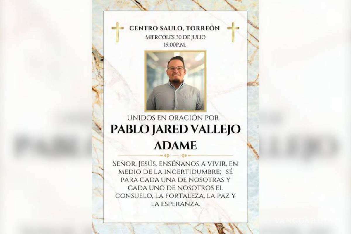 Torreón: a 12 meses de su desaparición, la familia de Pablo Jared no pierde la esperanza de encontrarlo
