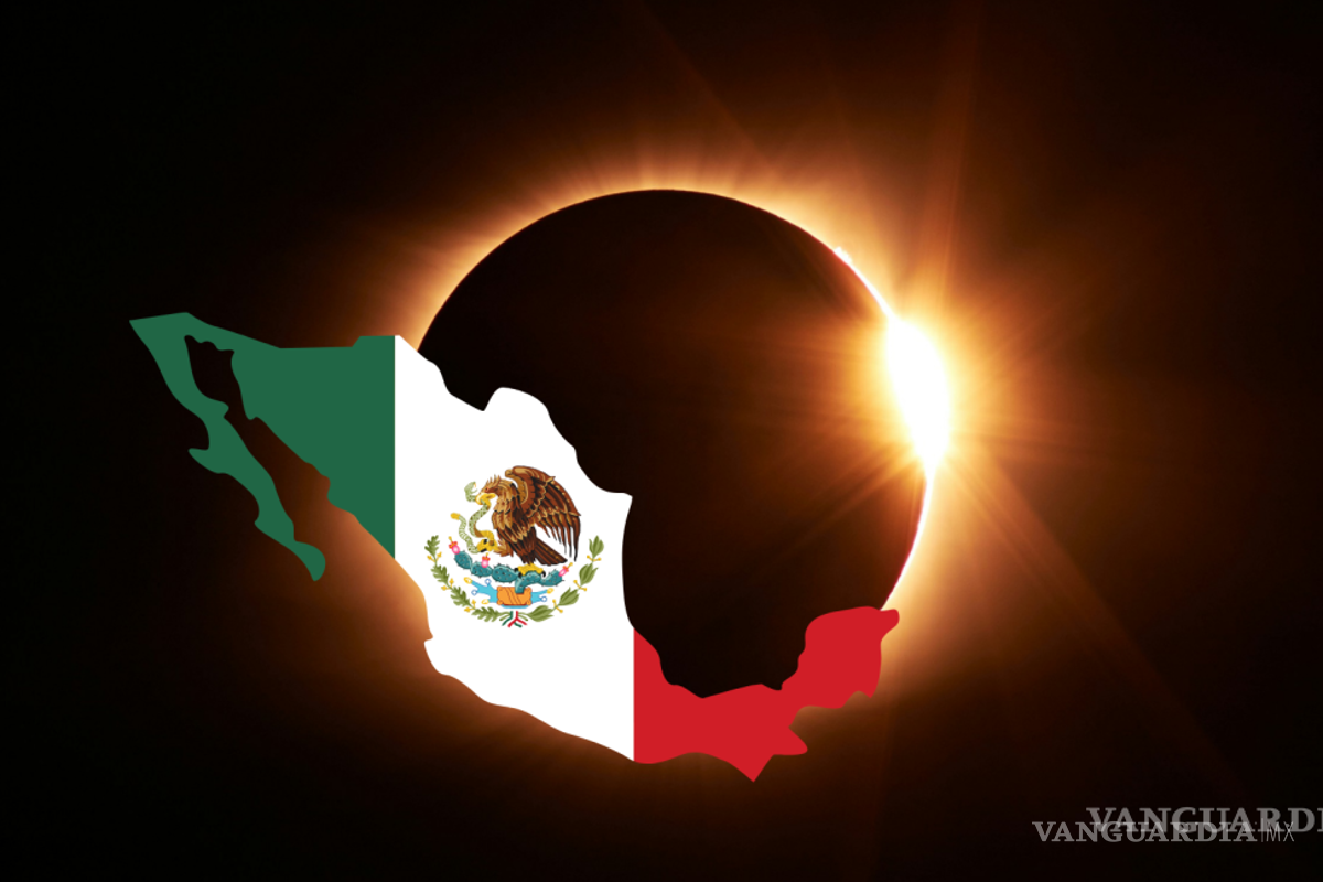 Esta es la ruta que tomará el Eclipse Solar en México: ¿Dónde se verá primero y cuál será el último estado en verse?