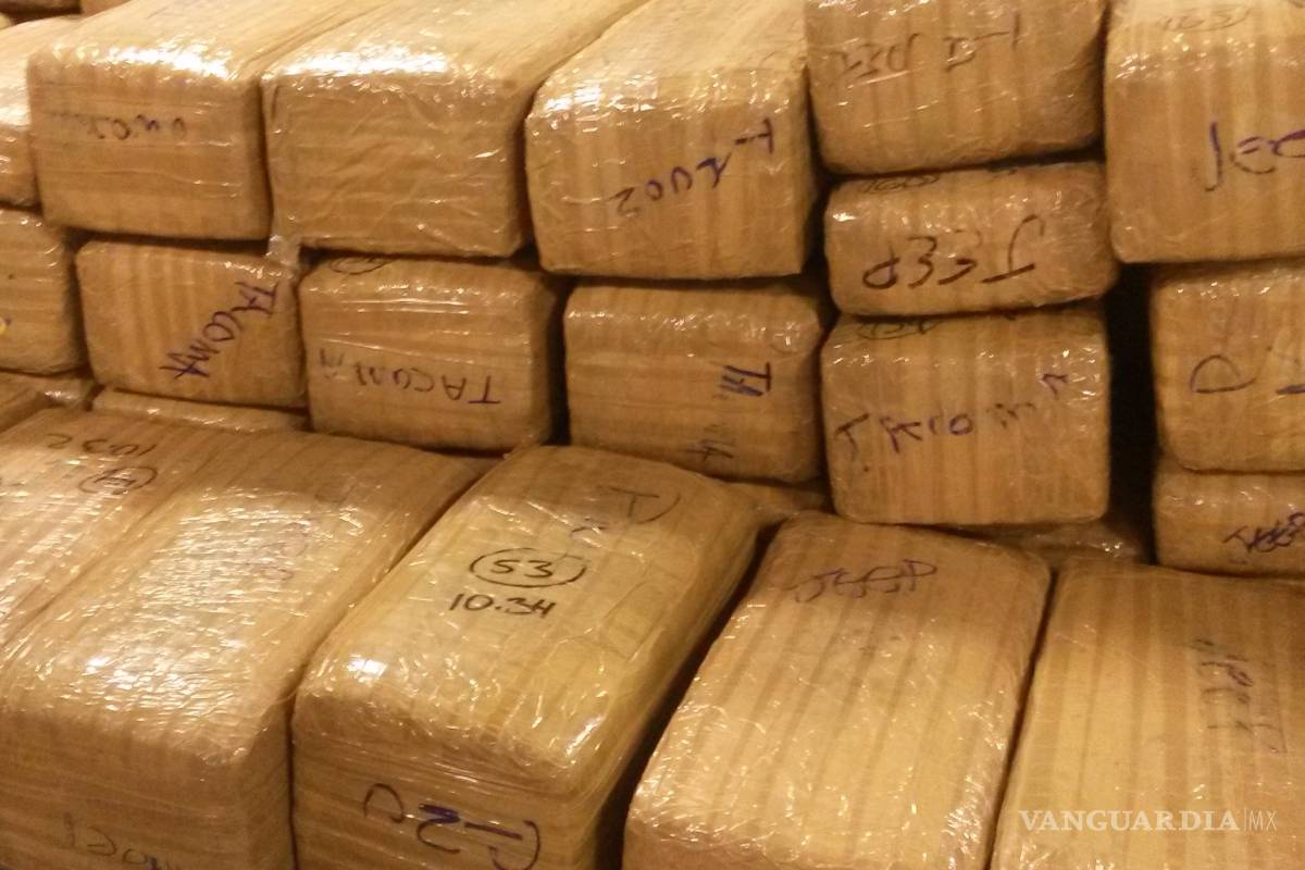 Incautan 478 kilogramos de mariguana en Tijuana