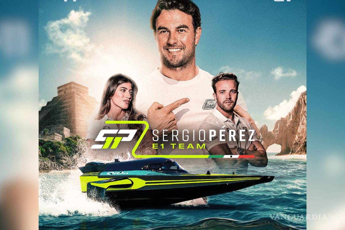 Team Checo Pérez debuta en 5to lugar del E1 Series; el Equipo Brady se quedó con la victoria