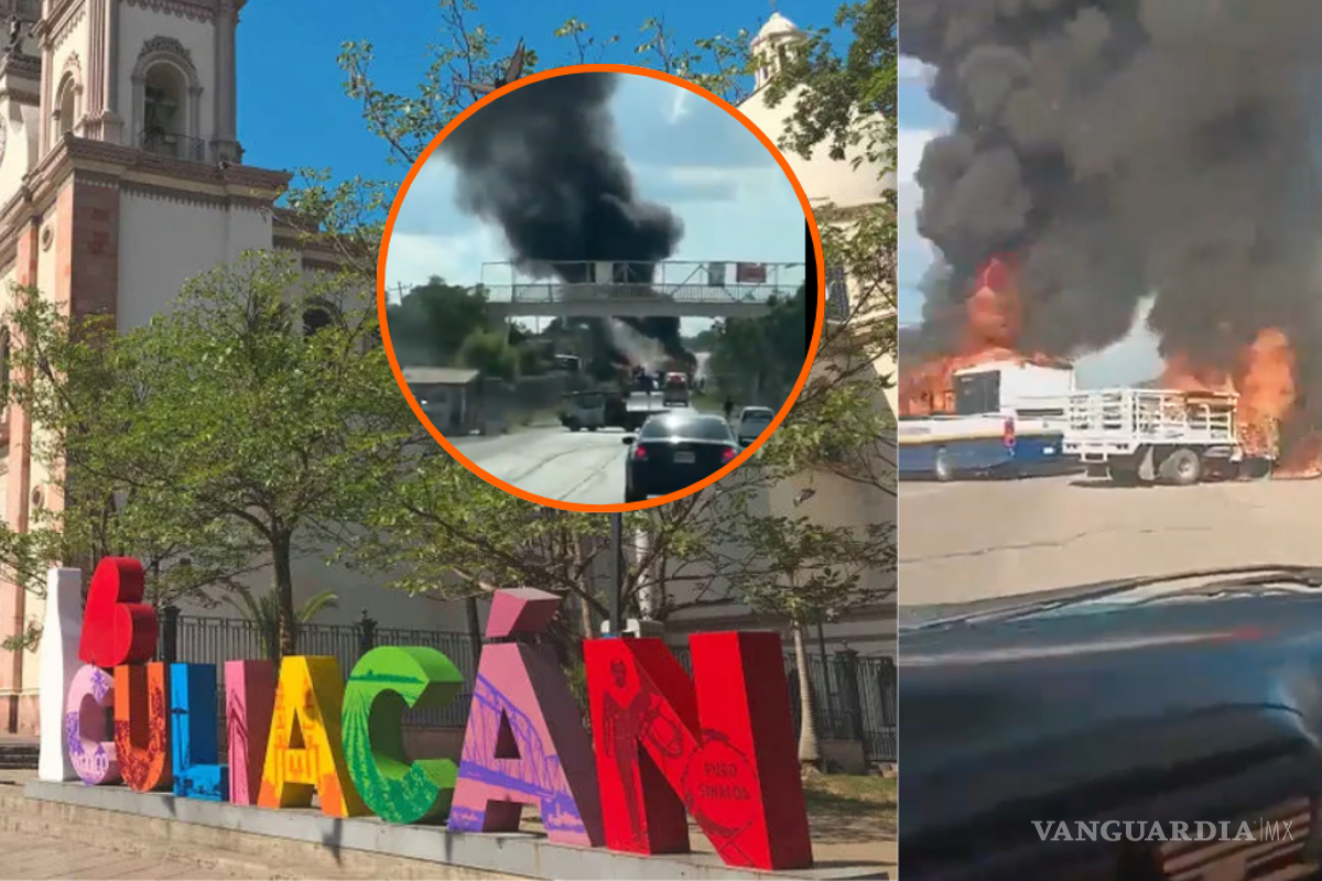 Así se vivió el ‘jueves negro’ en Culiacán: bloqueos, ponchallantas y caos (VIDEOS)