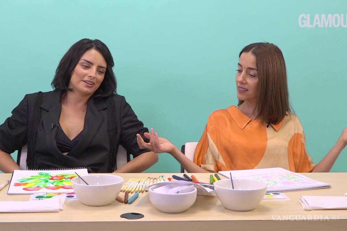 Aislinn Derbez y Cecilia Suárez se ponen artísticas