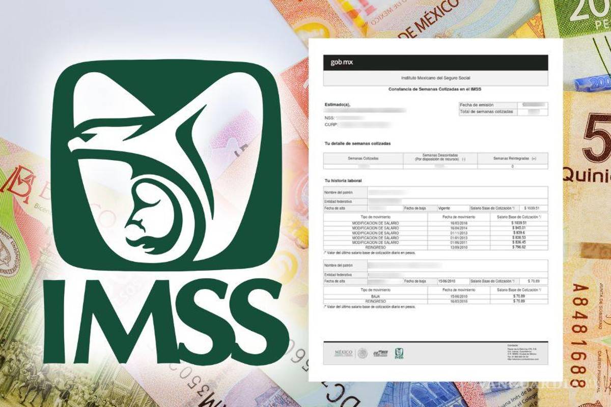 Constancia de semanas cotizadas del IMSS... ¿Para qué sirve y cómo obtenerla en 2025?