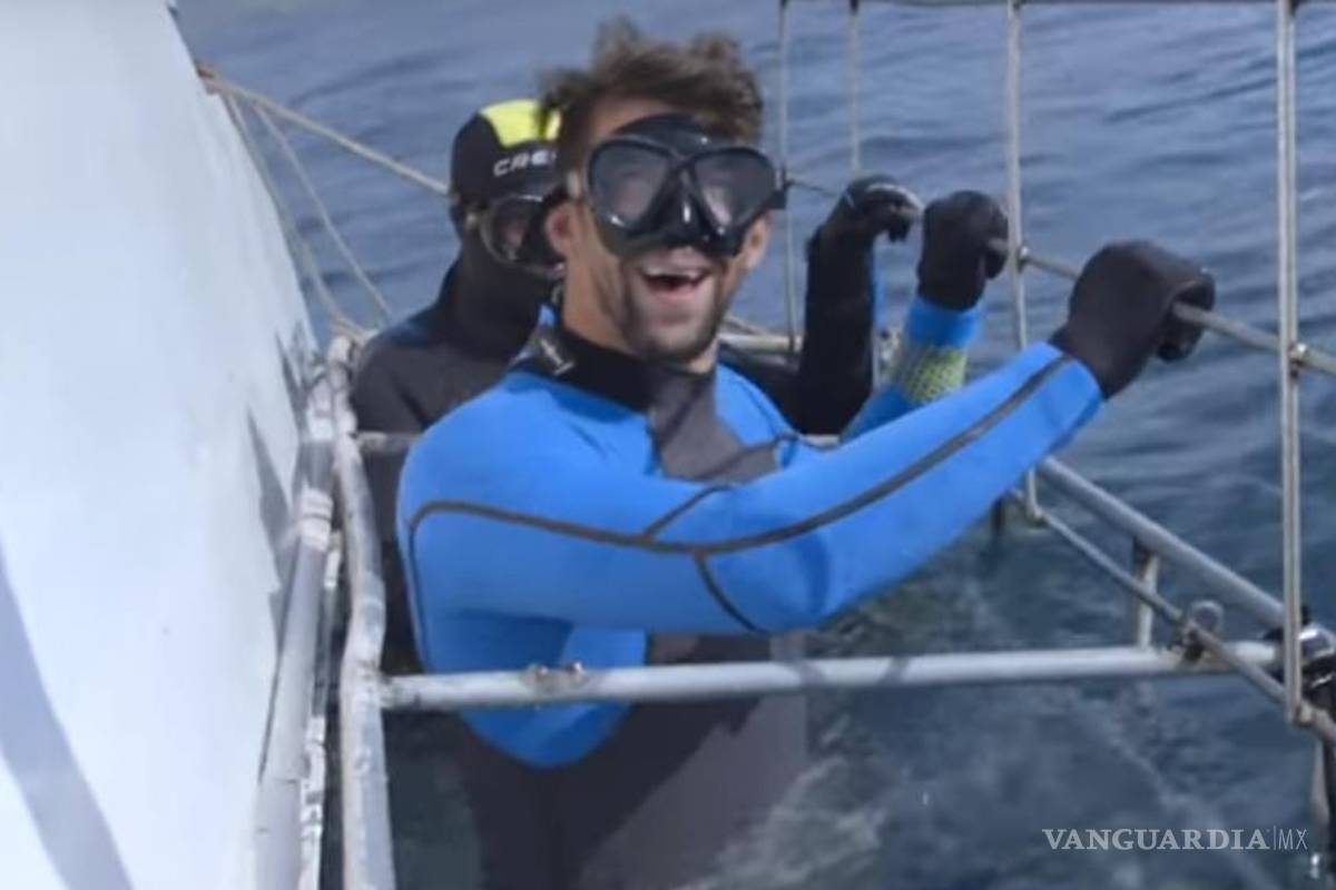 Michael Phelps pierde su duelo contra el tiburón blanco
