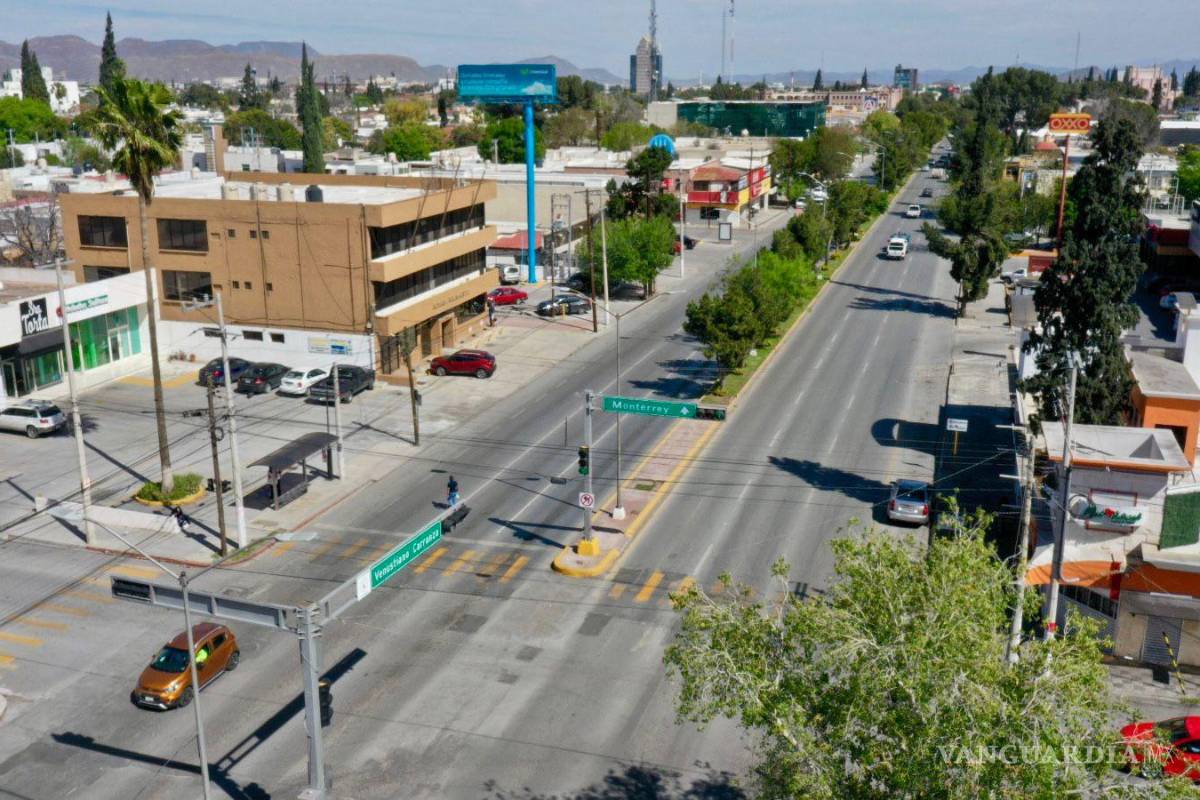 ¡Toma tus precauciones! Este lunes inician trabajos de recarpeteo en V. Carranza