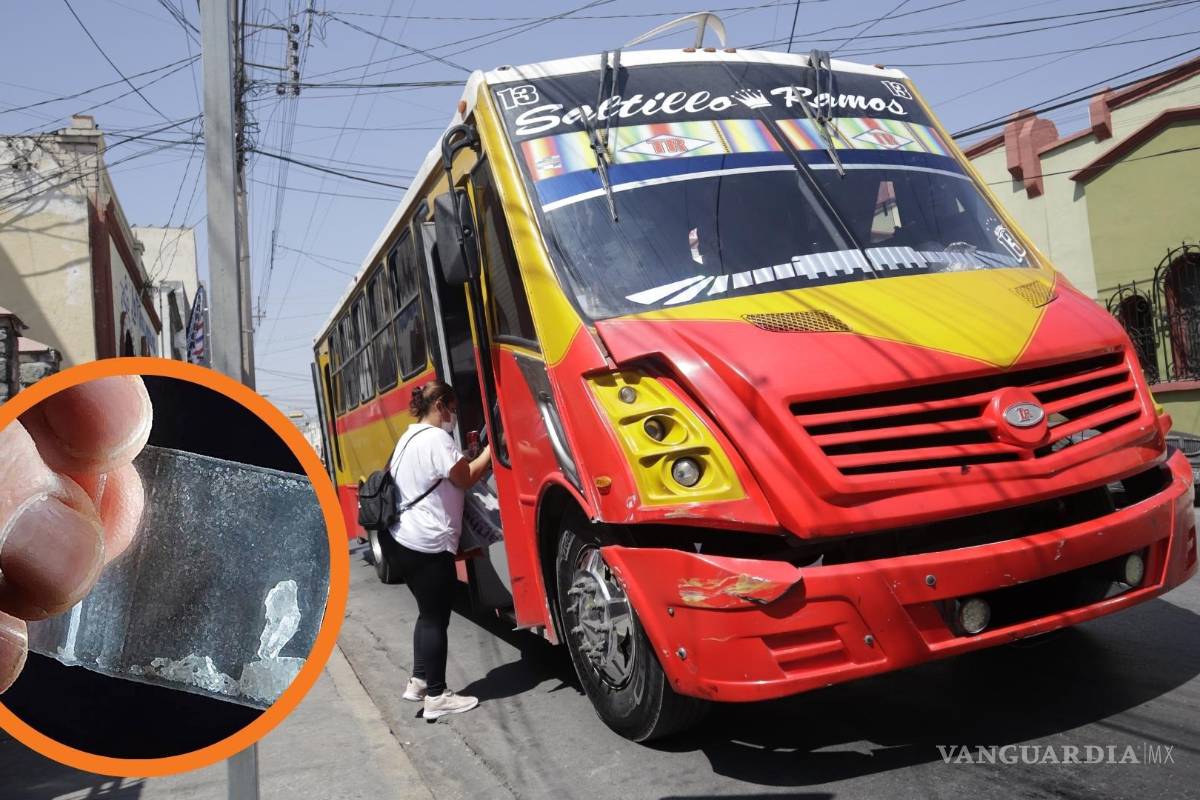 En Saltillo, 4 choferes de transporte público y 2 taxistas dieron positivo a cristal en 2022; afirma IMT