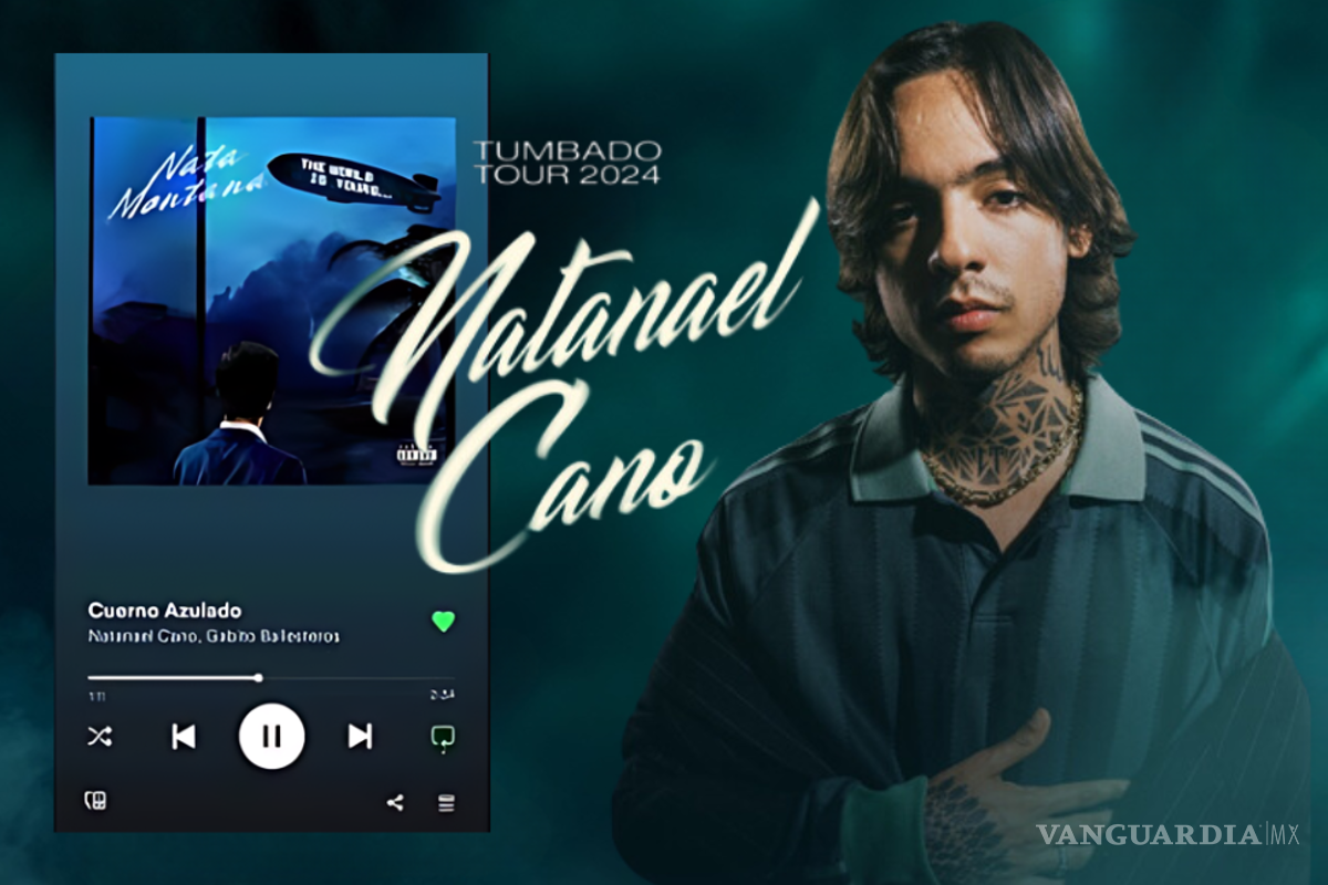 Natanael Cano canta “Cuerno Azulado”, su canción censurada, en una transmisión en vivo de Disney+ frente a 65 mil personas: ¿De qué trata la canción?