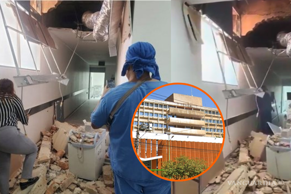 Reportan derrumbe en Hospital General No.89 del IMSS en Guadalajara, Jalisco