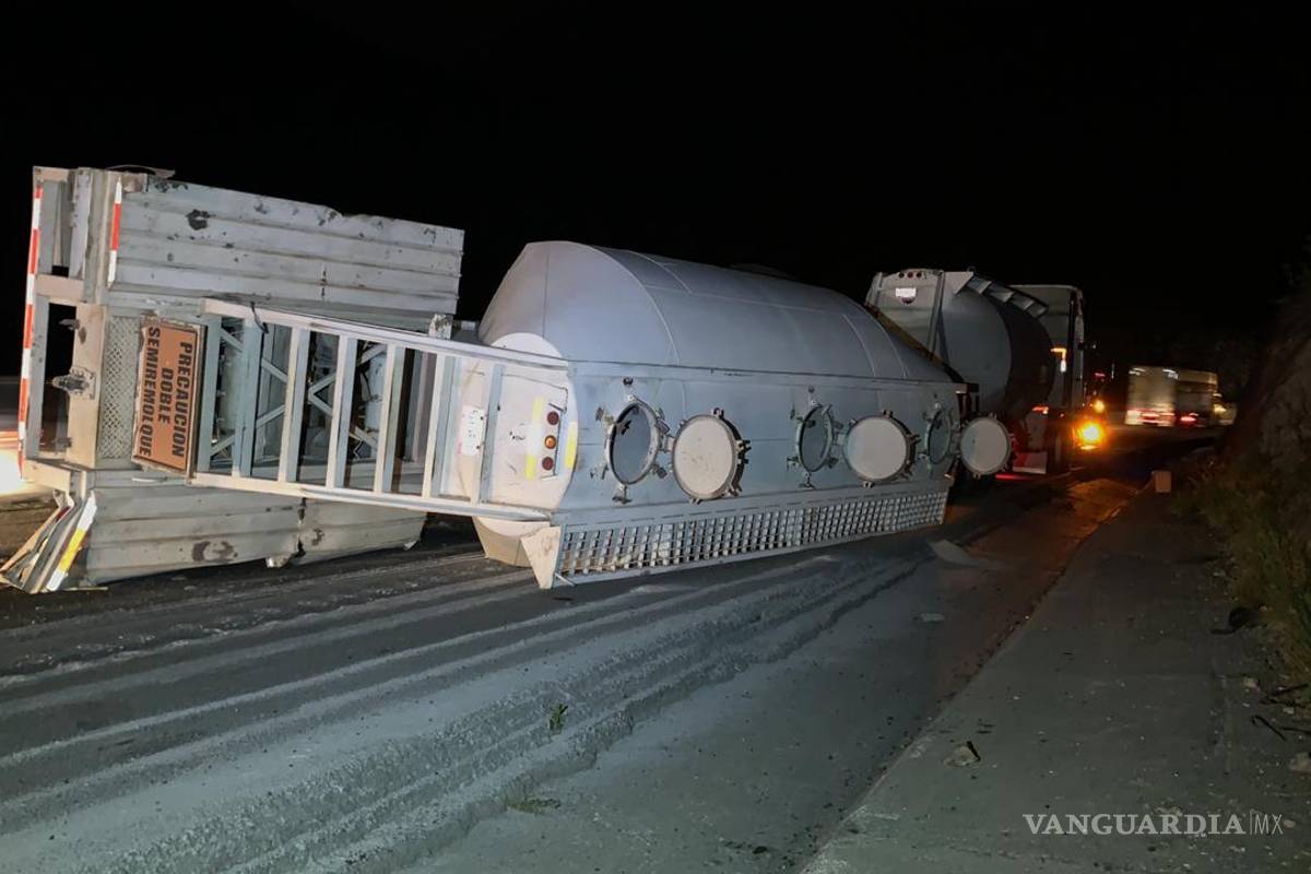 Alarma volcadura de remolque en carretera 57