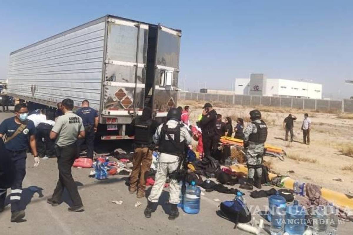 Muere mujer migrante embarazada del grupo que fue abandonado en Monclova; hay un detenido