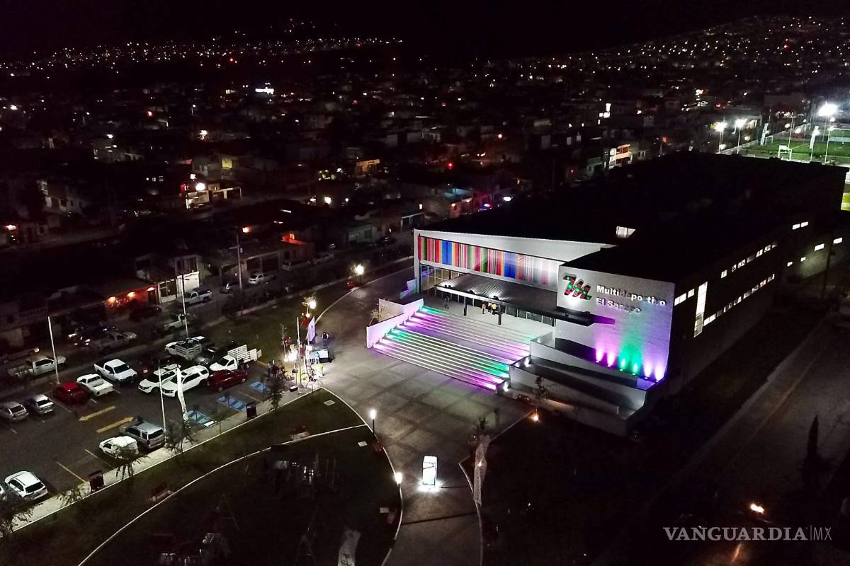 $!Inauguran Multideportivo ‘El Sarape’; tiene sur de Saltillo un gigante deportivo