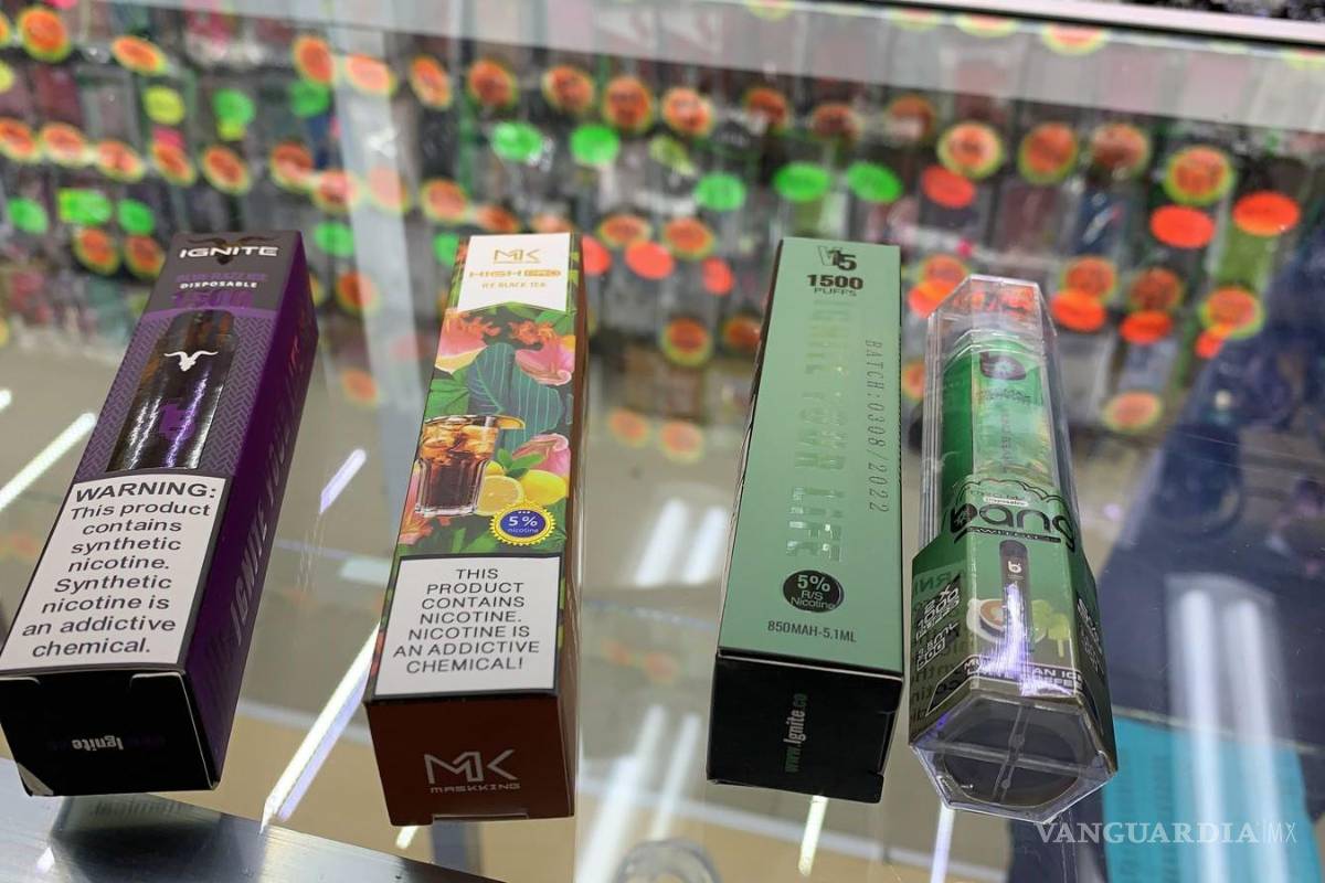 Ante decreto de AMLO, confiscan 9 mil vapeadores en Coahuila... pero se siguen vendiendo